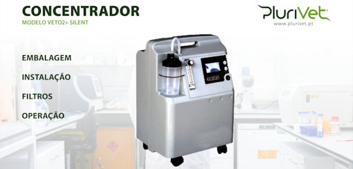 Tutorial PLURIVET – Concentrador VET O2+ Silent